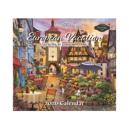 CALENDRIER EUROPEN VACATION 2026