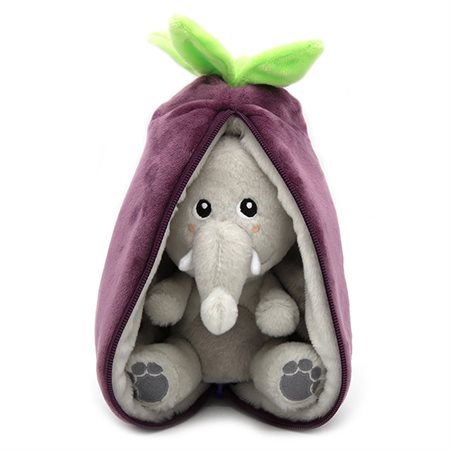 FLIPETZ - VELVET L'AUBERGINE ELEPHANT