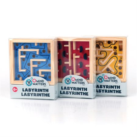 MIND MATTERS -  MINI LABYRINTHE BOIS 3CHX