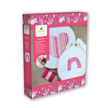 LOVELY BOX - COFFRET PREMIERE BRODERIE