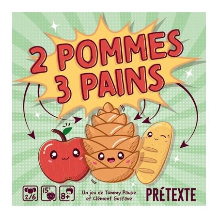 PRETEXTE- 2 POMMES 3 PAINS