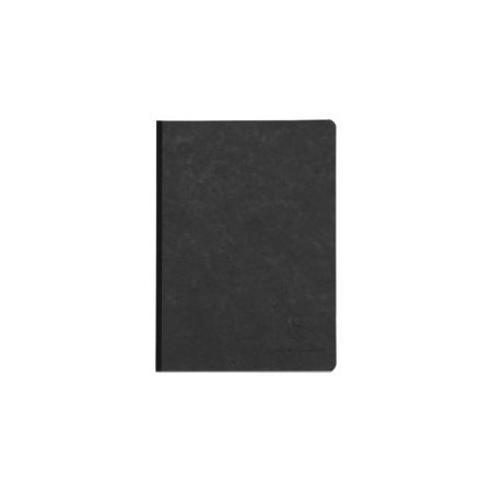 CAHIER LIGNE "AGE-BAG" 192P 5-¾X8-¼" NOIR