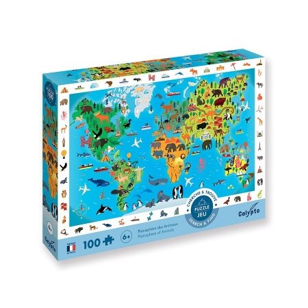 CALYPTO- C-T  PLANISPHERE  ANIMAUX 100 MCX