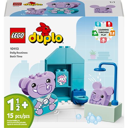 LEGO - DUPLO ROUTINE JOUR "HEURE BAIN" 15PCS