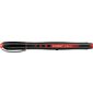 STYLO BILLE  ROUL "STABILO BLACK" ROUGE