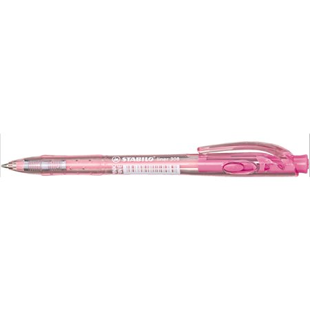 STYLO STABILO RET LINER 308 FIN ROSE