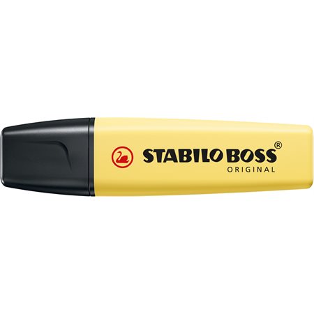 SURLIGNEUR STABILO "BOSS" PASTEL JAUNE