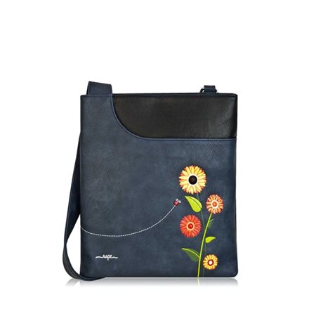 SAC A MAIN "GERBERA CROSSBODY" BLEU