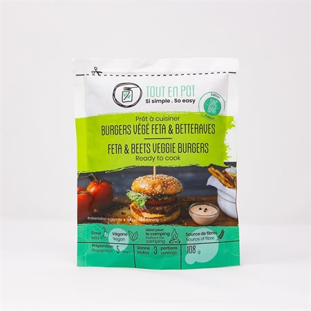 SAC BURGER VEGE FETA & BETTERAVE 3PORTIONS