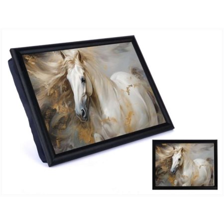 COUSSIN DE LECTURE - CHEVAL DORE