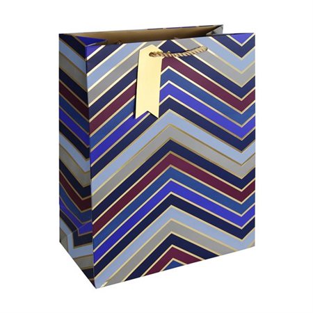 SAC CADEAU LARGE 10 X 13" CHEVRON